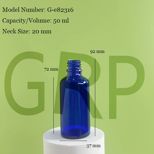 100ML Blue Essential Oil Dropper Bottle