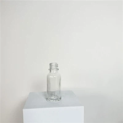 Bottiglia di vetro da 1 OZ di colore personalizzato con tappo a vite